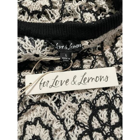 NWT - For Love & Lemons Sofia Crochet Skirt - Picture 4 of 7